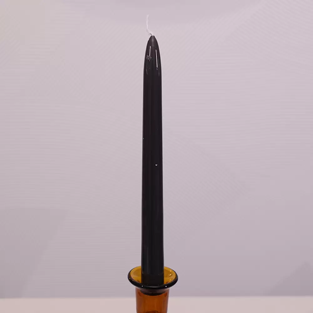 CANDLE H 25 CONICO FUMO DI LONDRA